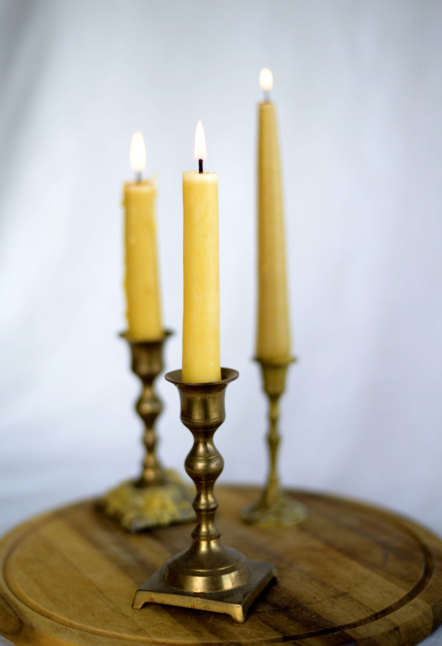 Beeswax Taper Candles (2)