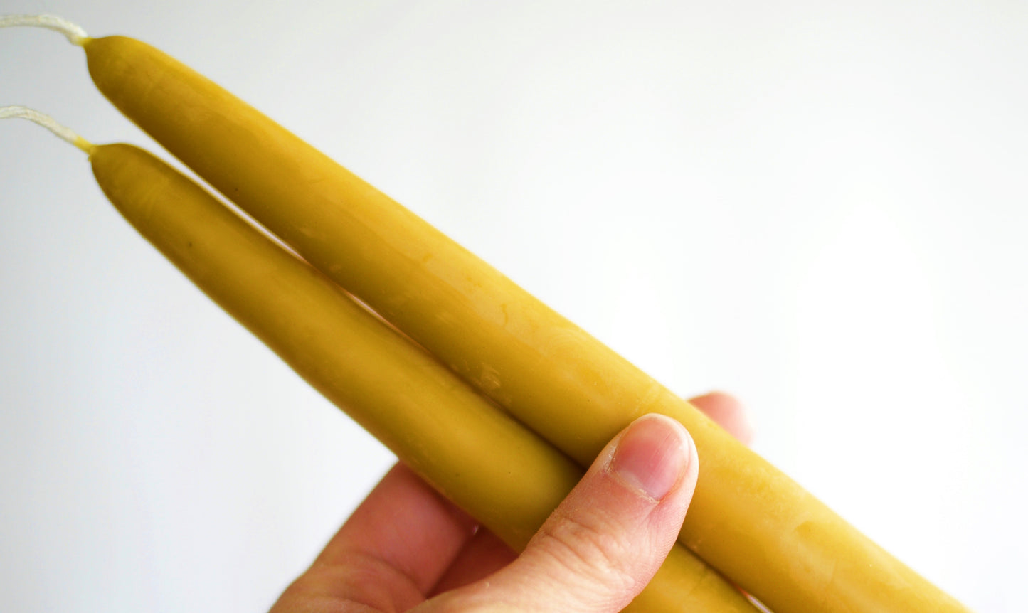 Beeswax Taper Candles (2)