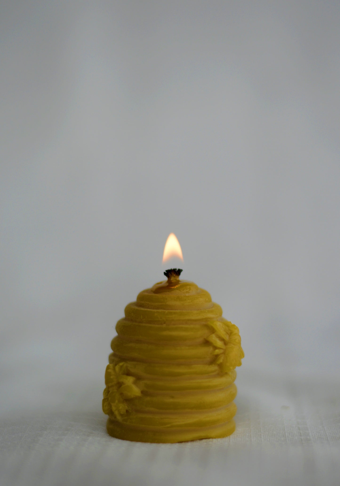 Beeswax Bee Votive