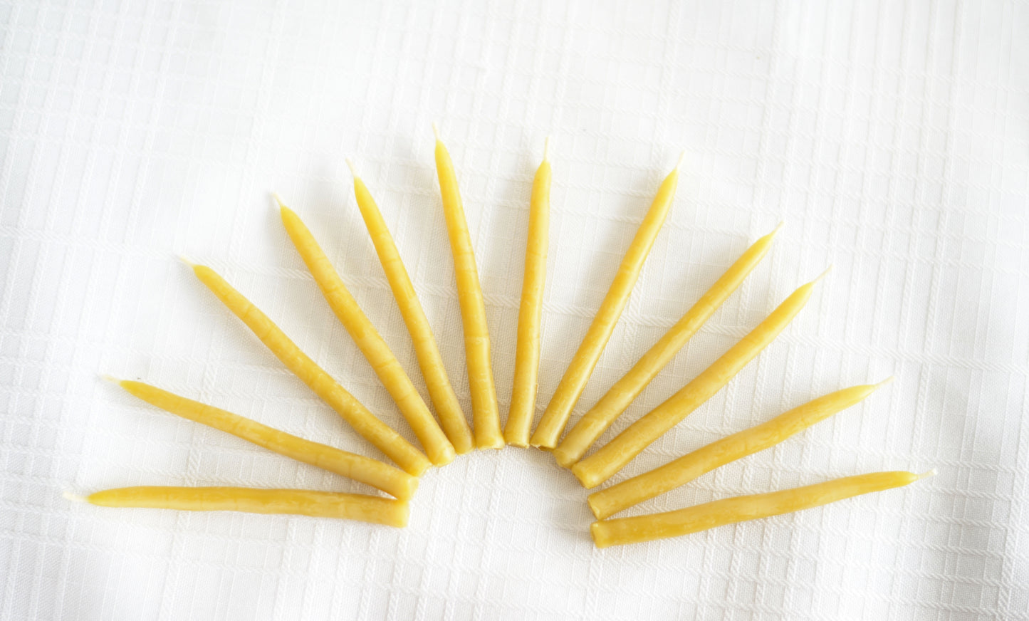 Beeswax Birthday Party Candles